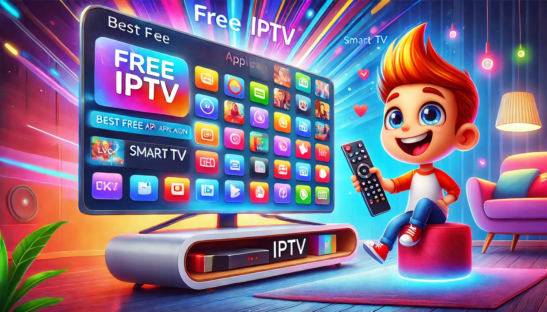 Meilleur Application Gratuite IPTV pour Smart TV IPTV Mais Completo do Brasil